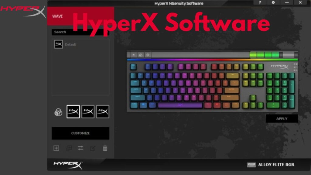 Hyperx Software