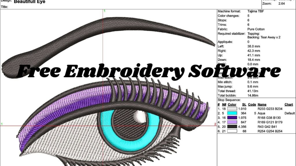 embroidery software